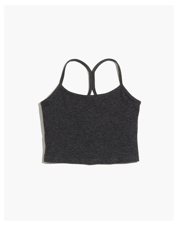 Women Beyond Yoga Spacedye Slim Racerback Cropped Tank Black Madewell Activewear Women Beyond Yoga Spacedye Slim Racerback Cropped Tank Black Madewell Activewear