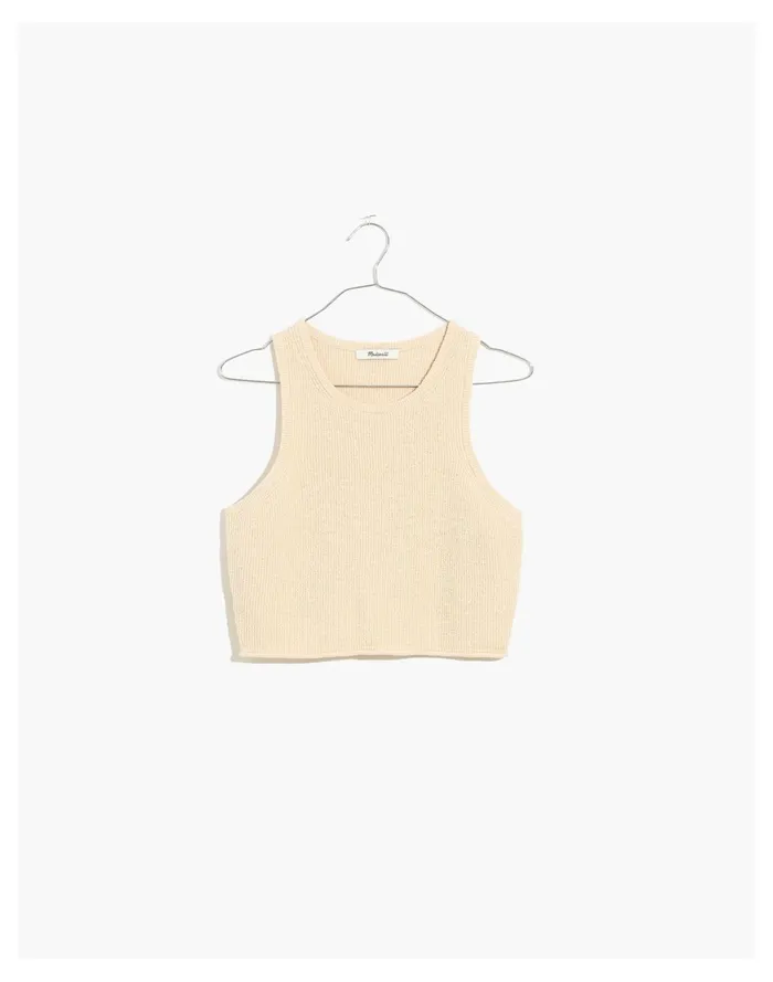 Women Birchmoor Sweater Tank Heather Oatmeal Madewell Sweaters Women Birchmoor Sweater Tank Heather Oatmeal Madewell Sweaters