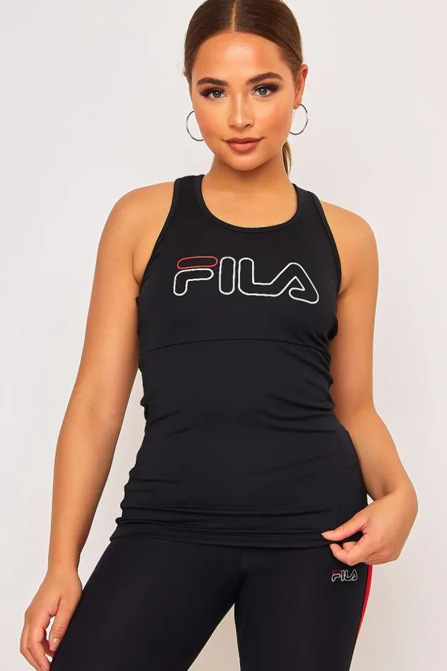 Women Black Tank Top Brentiny Paris Top And Tank Tops