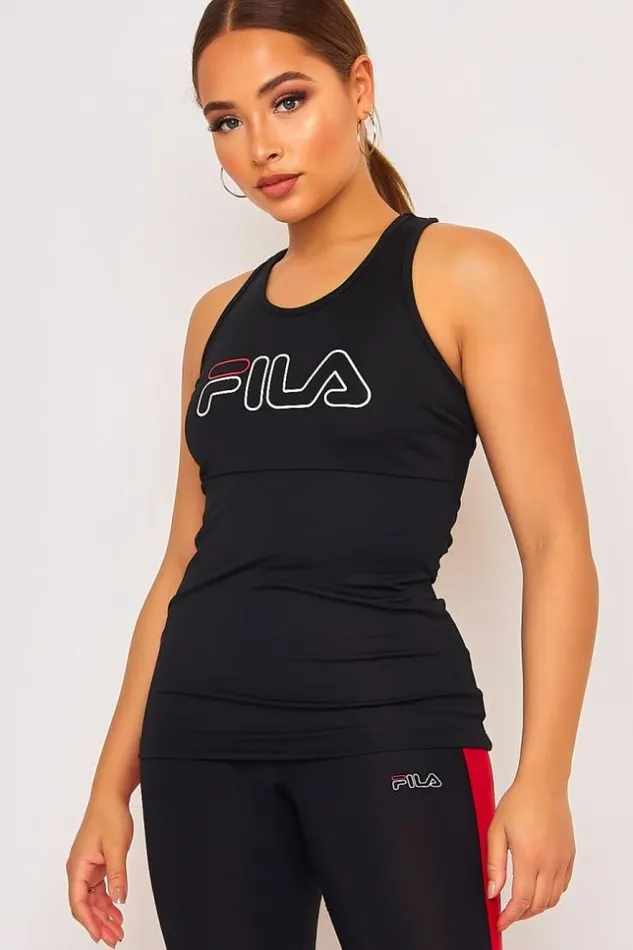 Women Black Tank Top Brentiny Paris Top And Tank Tops