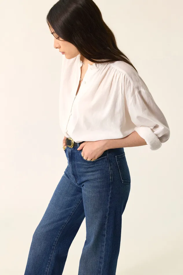 Women Blouse Rudy Ecru Blouse Coton cru Des Petits Hauts Blouses Shirts and Tops