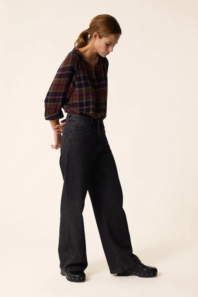 Women Blouse Tomi Boma Blouse Viscose Et Laine Multicolore Des Petits Hauts Blouses Shirts and Tops Women Blouse Tomi Boma Blouse Viscose Et Laine Multicolore Des Petits Hauts Blouses Shirts and Tops