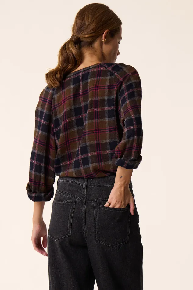 Women Blouse Tomi Boma Blouse Viscose Et Laine Multicolore Des Petits Hauts Blouses Shirts and Tops