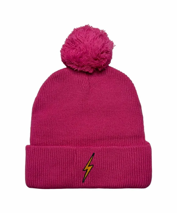 Women BOLT POM POM RIB BEANIE Aviator Nation Beanies Women BOLT POM POM RIB BEANIE Aviator Nation Beanies