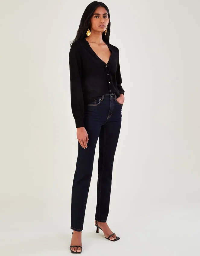 Women Bootcut Denim Jeans Blue Monsoon Trousers and Jeans