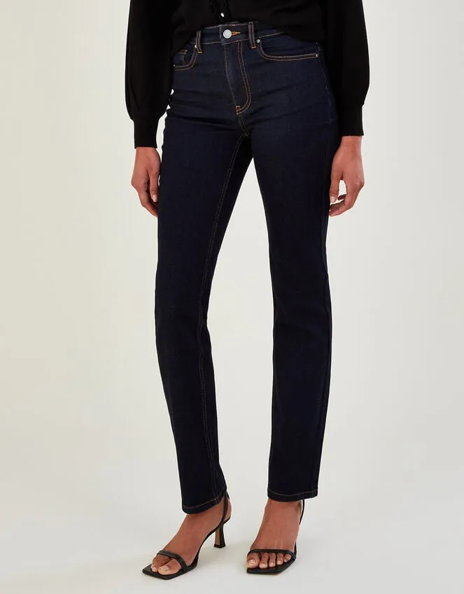 Women Bootcut Denim Jeans Blue Monsoon Trousers and Jeans