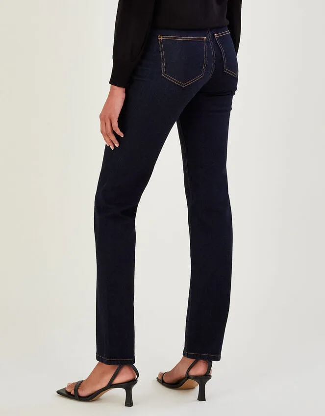 Women Bootcut Denim Jeans Blue Monsoon Trousers and Jeans