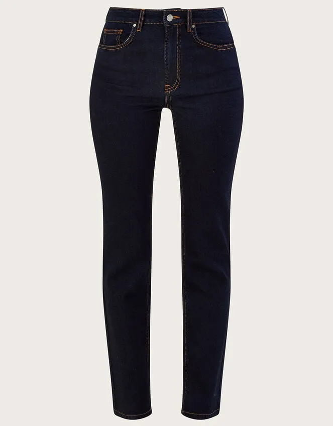 Women Bootcut Denim Jeans Blue Monsoon Trousers and Jeans