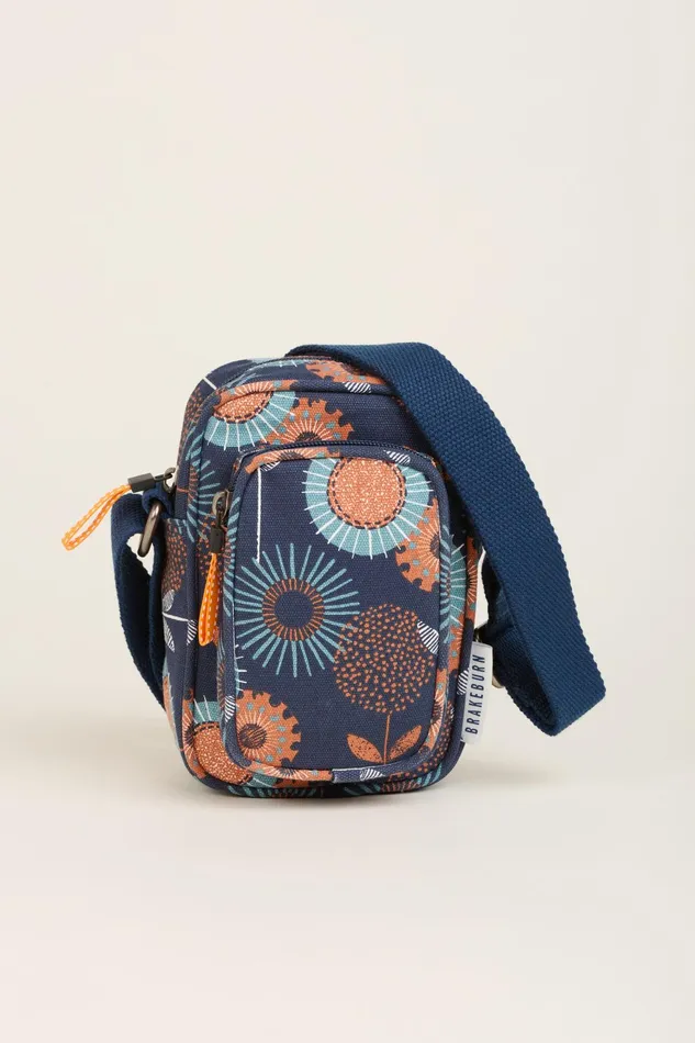 Women Brakeburn Bags and Purses Navy Freya Small Pouch Crossbody Bag