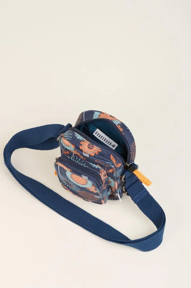 Women Brakeburn Bags and Purses Navy Freya Small Pouch Crossbody Bag