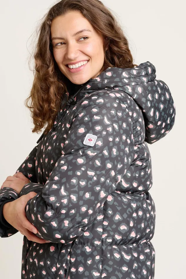 Women Brakeburn Coats And Jackets Charcoal Winterminster Aop Puffer