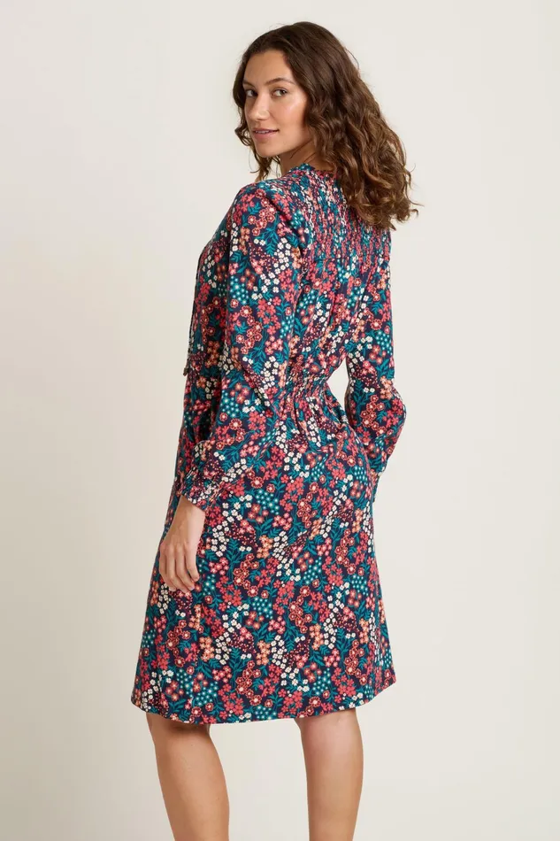 Women Brakeburn Dresses Blue Winter Ditsy Dress