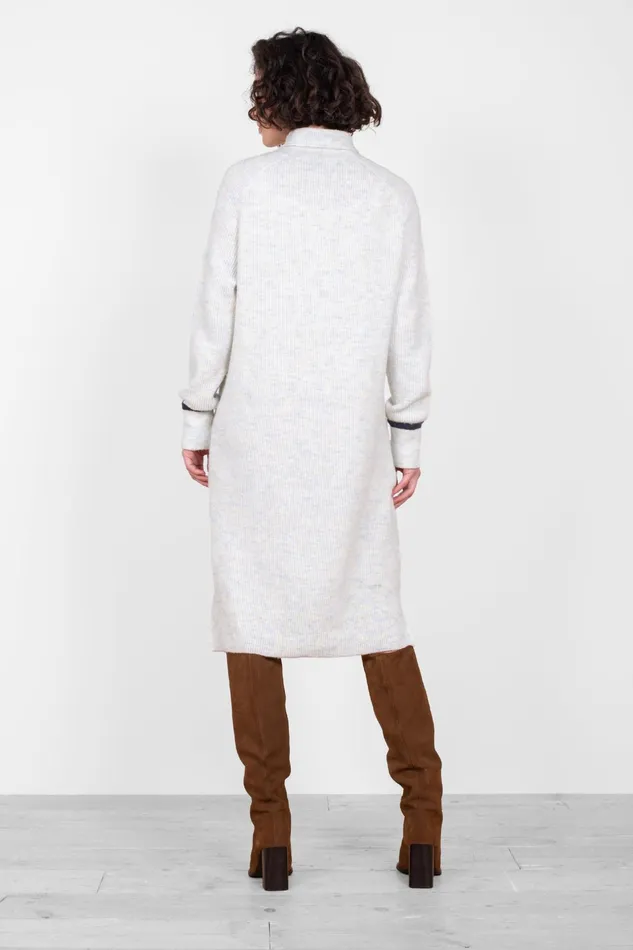 Women Brakeburn Dresses Grey Lagon Knitted Jumper Dress