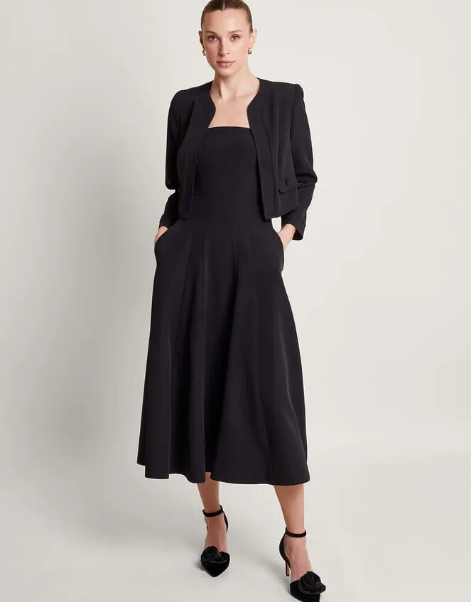 Women Briar Cropped Jacket Black Monsoon Jackets