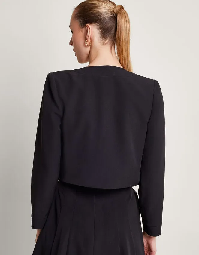 Women Briar Cropped Jacket Black Monsoon Jackets