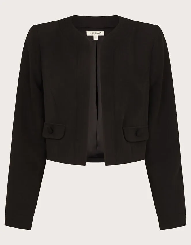 Women Briar Cropped Jacket Black Monsoon Jackets