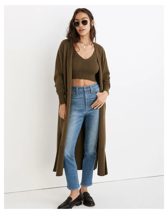 Women Brodale Duster Cardigan Sweater Kale Madewell Sweaters Women Brodale Duster Cardigan Sweater Kale Madewell Sweaters