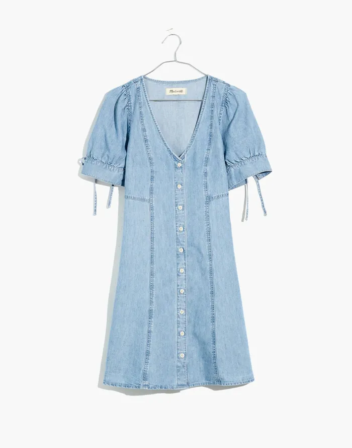 Women Button Front Mini Dress Brannon Wash Madewell Dresses Women Button Front Mini Dress Brannon Wash Madewell Dresses