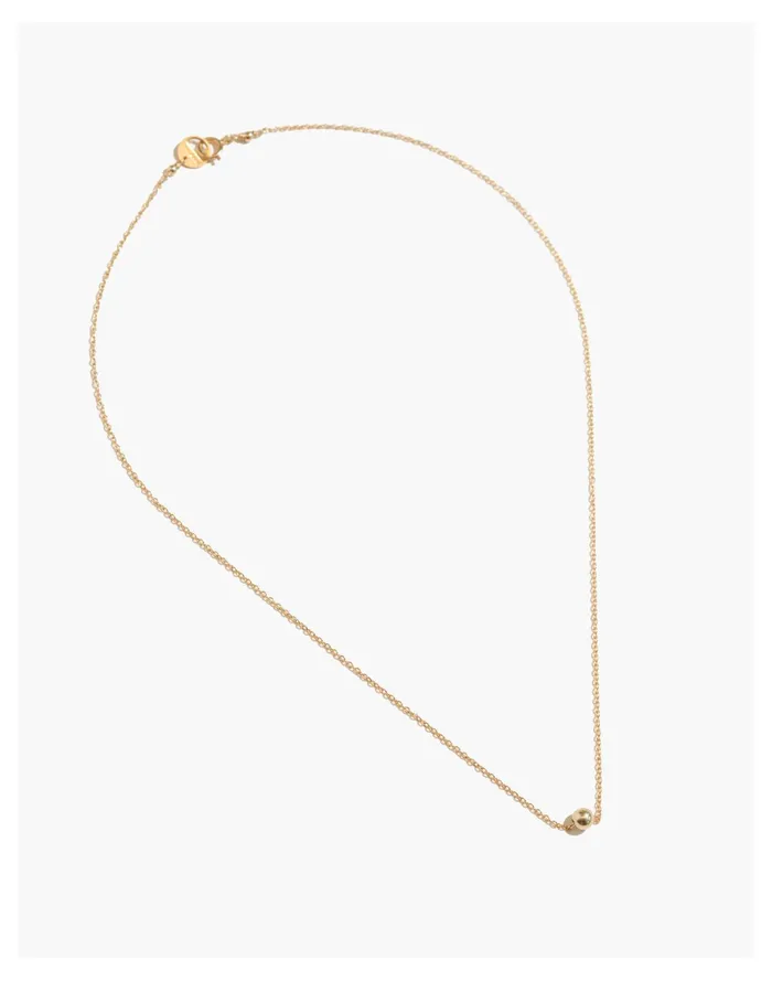 Women BYCHARI CLASSIC NECKLACE Gold Madewell Necklaces