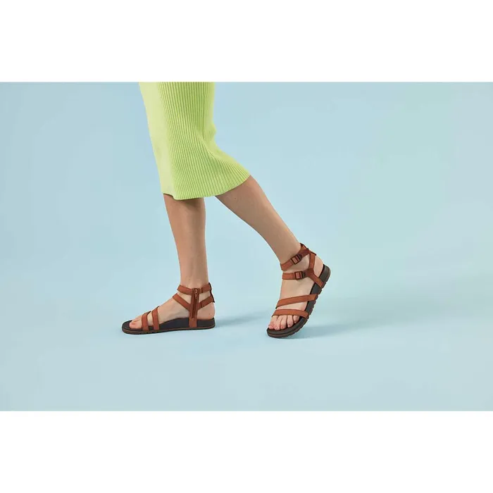 Women Chaco Sandals Lowdown Strappy High Sandal Black