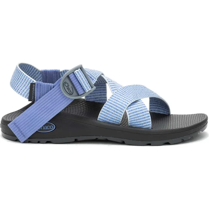 Women Chaco Z Adjustable Sandals Mega ZCloud WideStrap Cushioned Sandal Pucker Hydrangea