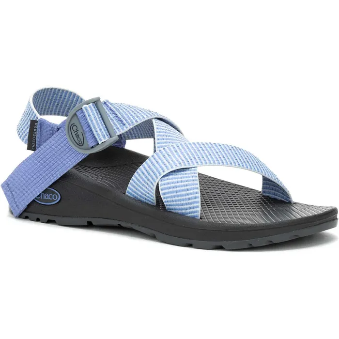 Women Chaco Z Adjustable Sandals Mega ZCloud WideStrap Cushioned Sandal Pucker Hydrangea