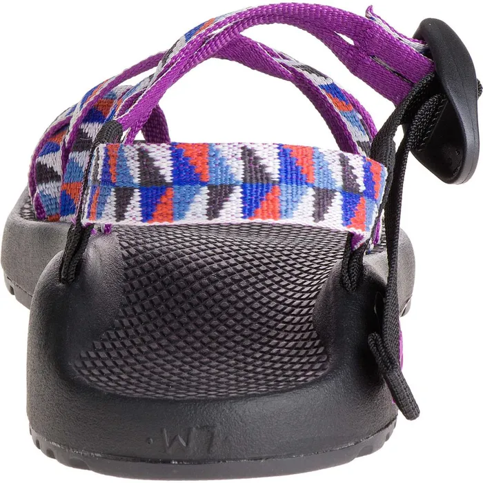 Women Chaco Z Adjustable Sandals Zx2 Dual Adjustable Straps Classic Sandal Camper Purple