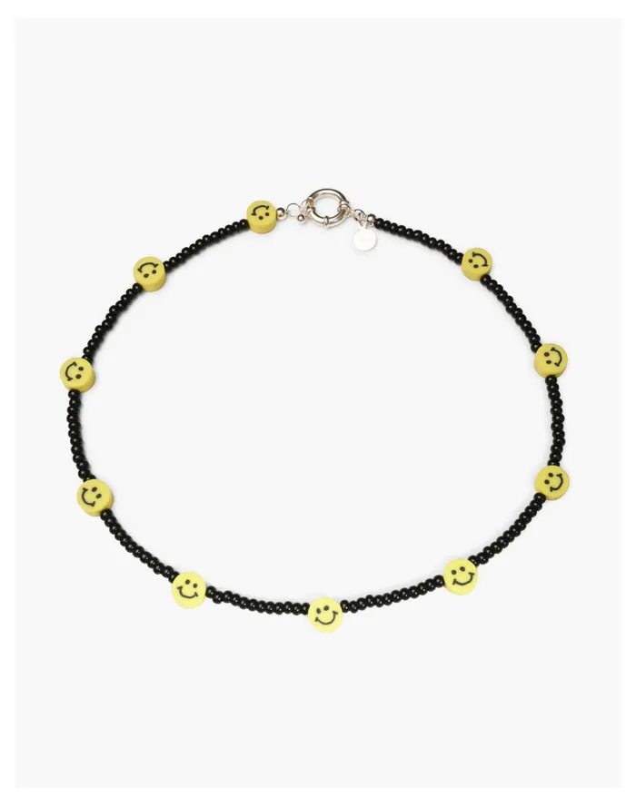 Women CHARLOTTE CAUWE STUDIO Smiley Bead Necklace Multi Madewell Necklaces