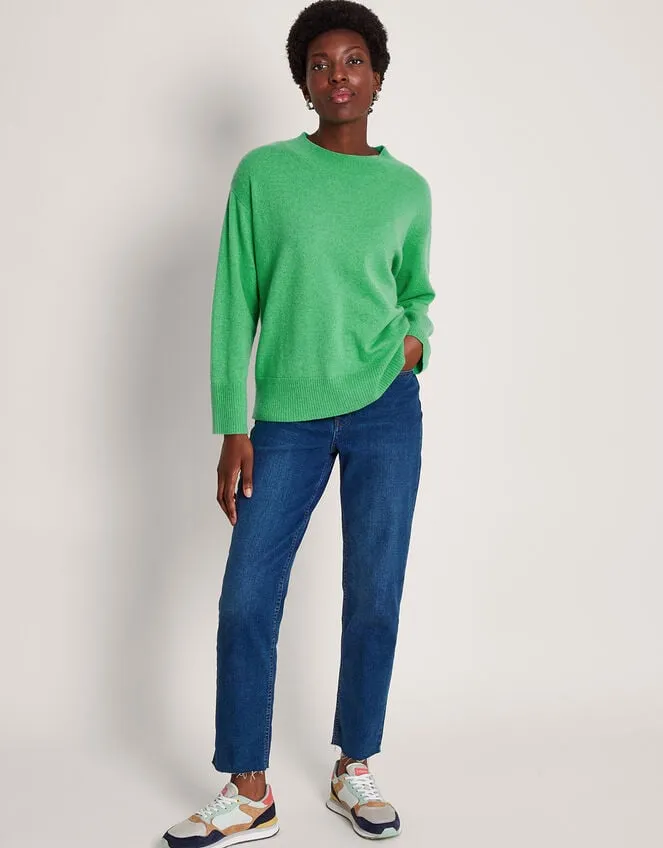 Women Claire Cashmere Jumper Green Monsoon Casualwear