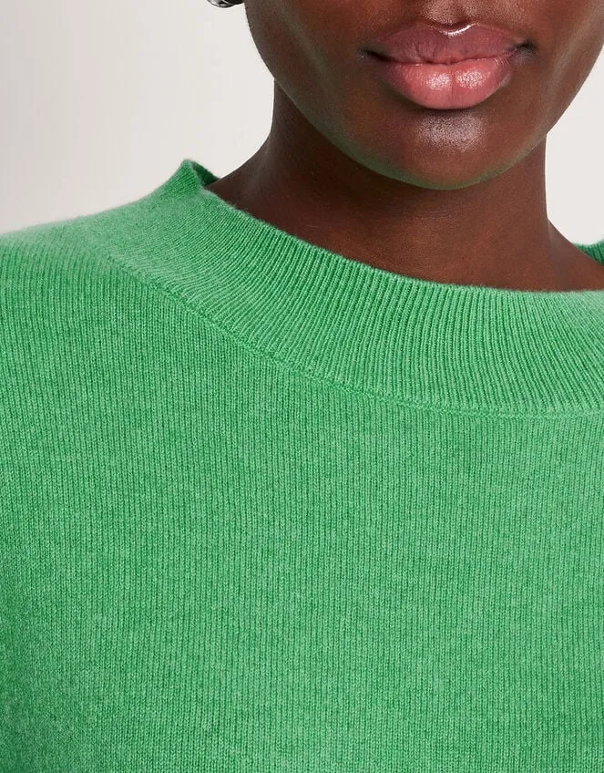 Women Claire Cashmere Jumper Green Monsoon Casualwear