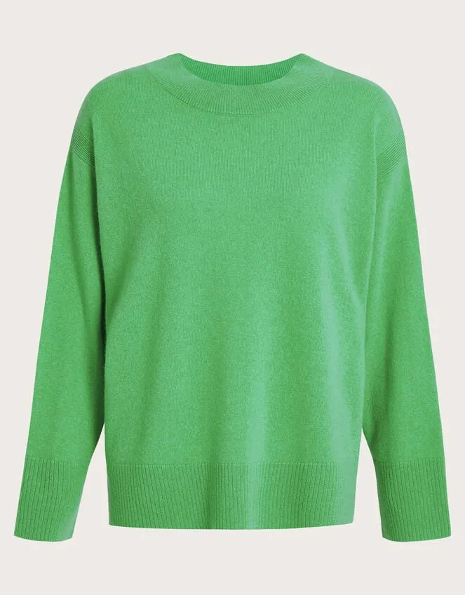 Women Claire Cashmere Jumper Green Monsoon Casualwear