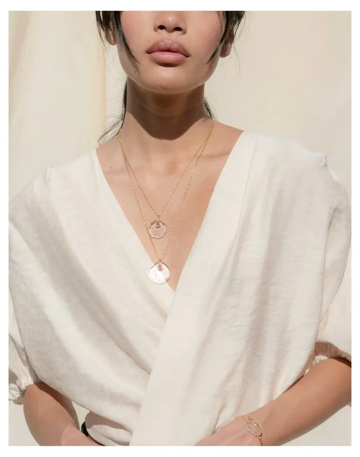 Women CLED Constellation Necklace In Clear Engraving Capricorn Madewell Necklaces Women CLED Constellation Necklace In Clear Engraving Capricorn Madewell Necklaces