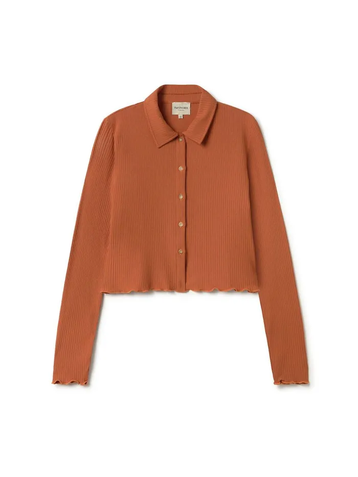 Women Clonea 8211 Umber Brown TWOTHIRDS Shirts