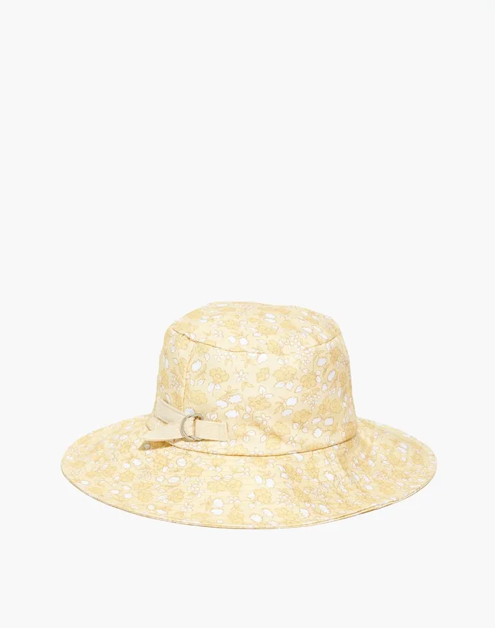 Women Cotton Linen Packable Sunhat Pressed Sunflower Madewell Hats Women Cotton Linen Packable Sunhat Pressed Sunflower Madewell Hats