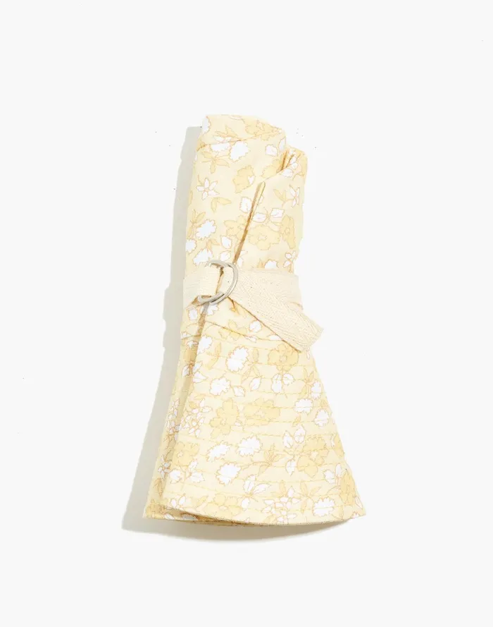 Women Cotton Linen Packable Sunhat Pressed Sunflower Madewell Hats Women Cotton Linen Packable Sunhat Pressed Sunflower Madewell Hats