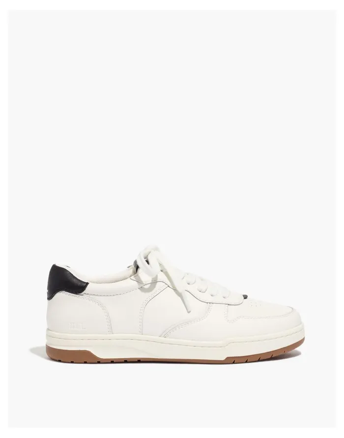 Women Court Sneakers In White And Black Leather Almist Black Multi Madewell Sneakers Women Court Sneakers In White And Black Leather Almist Black Multi Madewell Sneakers
