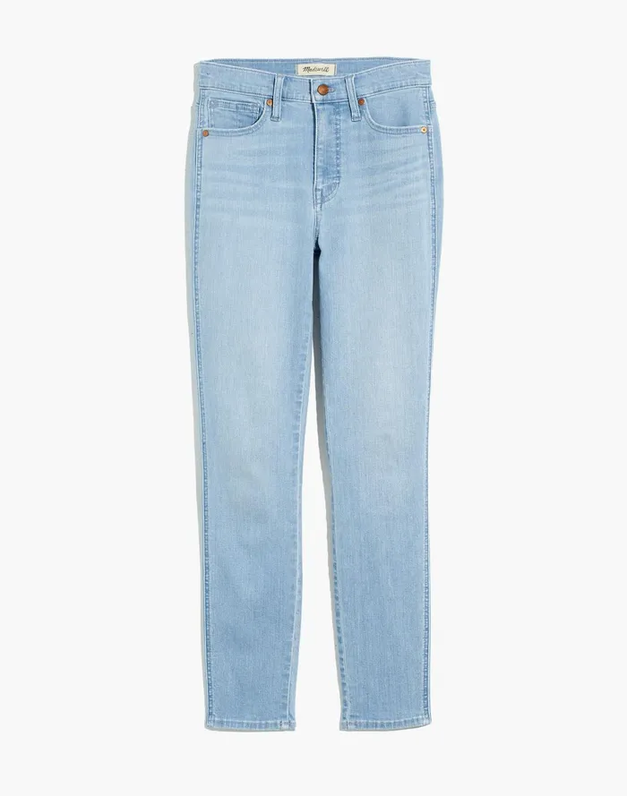 Women Curvy High Rise Skinny Jeans In Longton Wash Longton Wash Madewell Jeans