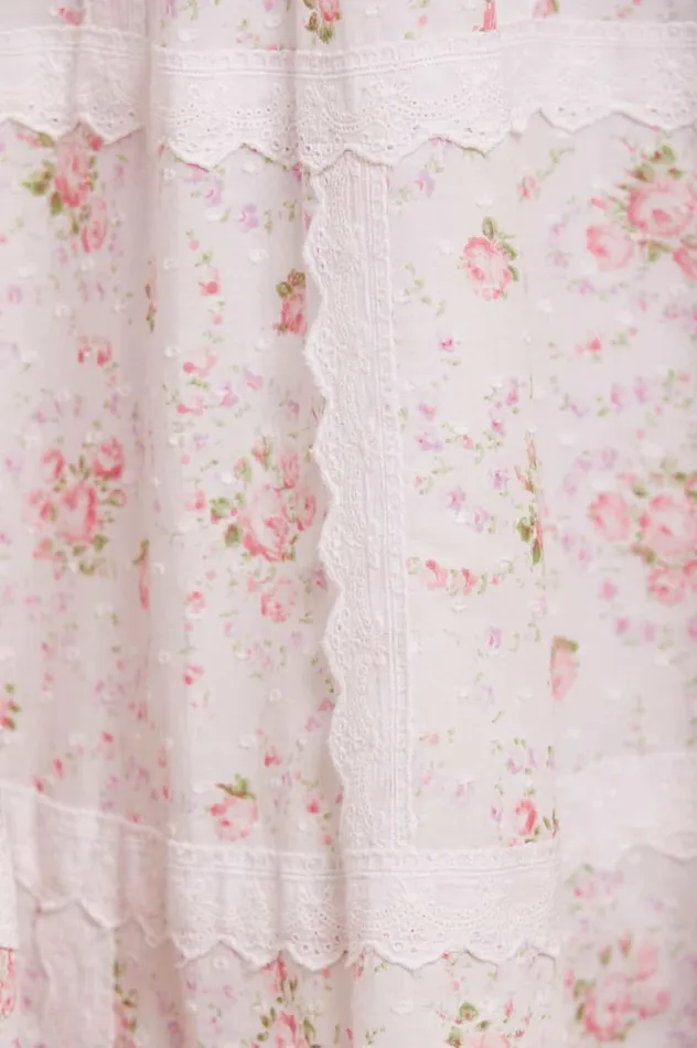 Women Day Dresses Needle and Thread Vintage Ditsy Sophia Long Sleeve Ankle Gown Multi Women Day Dresses Needle and Thread Vintage Ditsy Sophia Long Sleeve Ankle Gown Multi