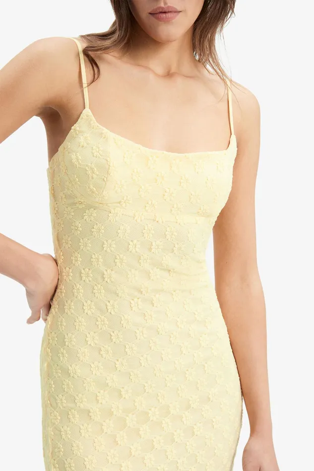 Women Day To Night Dresses Bardot Adoni Mesh Midi Dress In Canary Yellow Canary Yellow Women Day To Night Dresses Bardot Adoni Mesh Midi Dress In Canary Yellow Canary Yellow