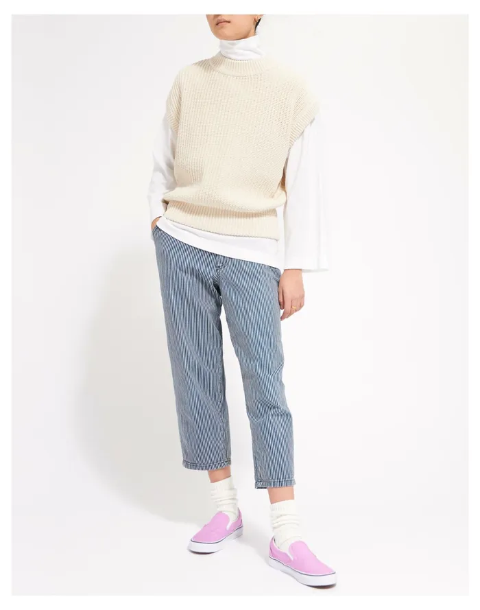 Women DEMY BY DEMYLEE Lara Vest Cream Madewell Sweaters