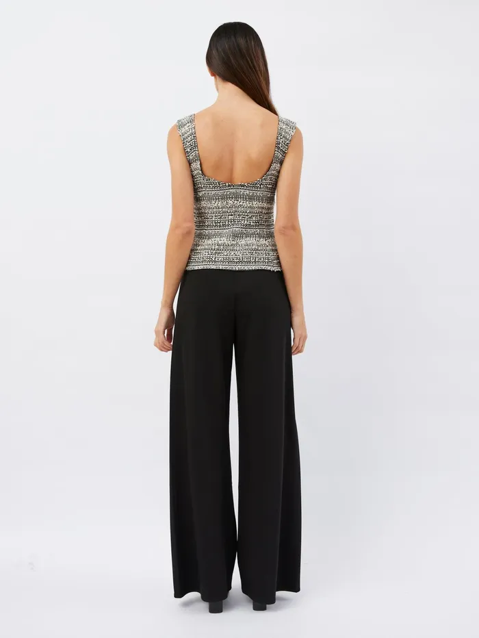 Women Dominique Healy 8211 Naia Cami In BlackIvory The UNDONE Tops