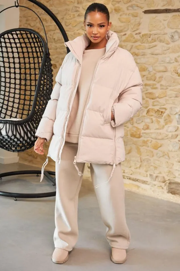 Women Doudoune Beige Matelasse MiLongue Beige Brentiny Paris Parkas And Down Jackets Women Doudoune Beige Matelasse MiLongue Beige Brentiny Paris Parkas And Down Jackets