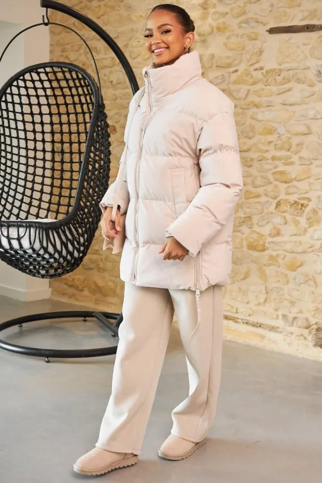 Women Doudoune Beige Matelasse MiLongue Beige Brentiny Paris Parkas And Down Jackets Women Doudoune Beige Matelasse MiLongue Beige Brentiny Paris Parkas And Down Jackets