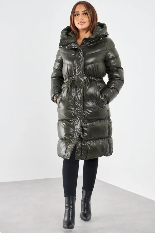 Women Doudoune Kaki Matelasse En Vinyle Khaki Brentiny Paris Parkas And Down Jackets Women Doudoune Kaki Matelasse En Vinyle Khaki Brentiny Paris Parkas And Down Jackets