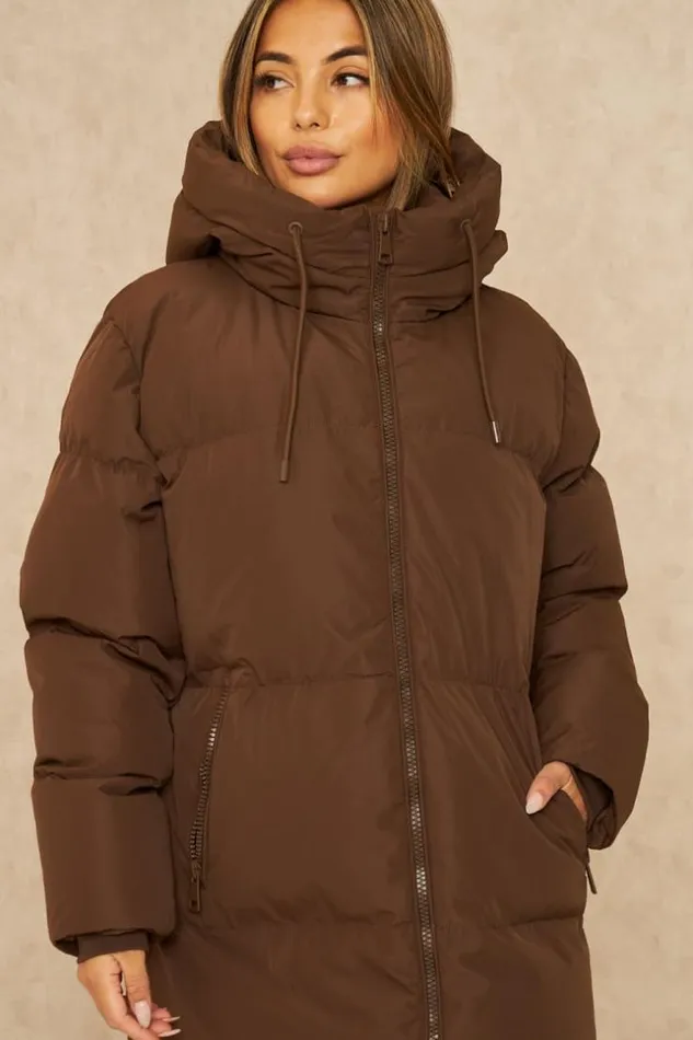 Women Doudoune Marron Matelasse Capuche Brown Brentiny Paris Parkas And Down Jackets Women Doudoune Marron Matelasse Capuche Brown Brentiny Paris Parkas And Down Jackets