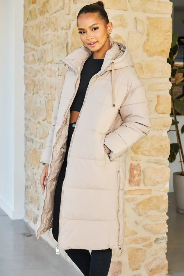 Women Doudoune Matelasse Ouverture Sur Les Cts Beige Brentiny Paris Parkas And Down Jackets Women Doudoune Matelasse Ouverture Sur Les Cts Beige Brentiny Paris Parkas And Down Jackets