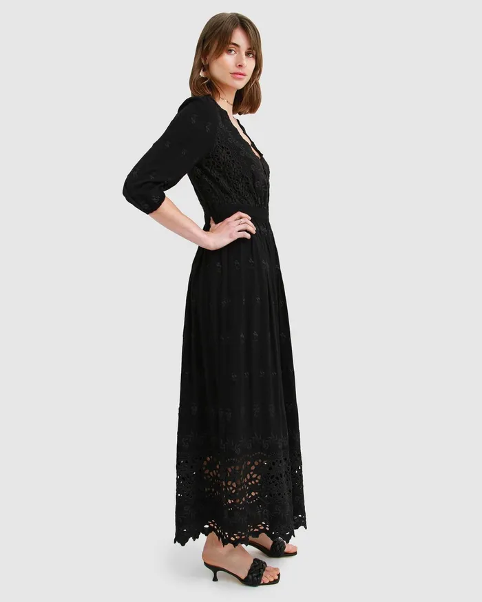 Women Dresses Belle and Bloom All Eyes On Me Midi Dress 8211 Black