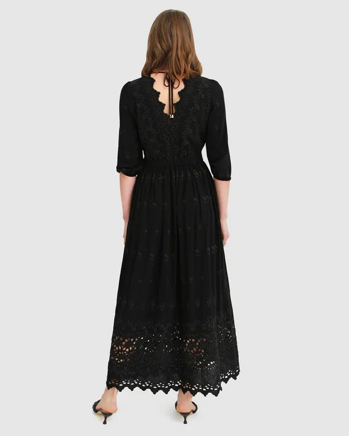 Women Dresses Belle and Bloom All Eyes On Me Midi Dress 8211 Black