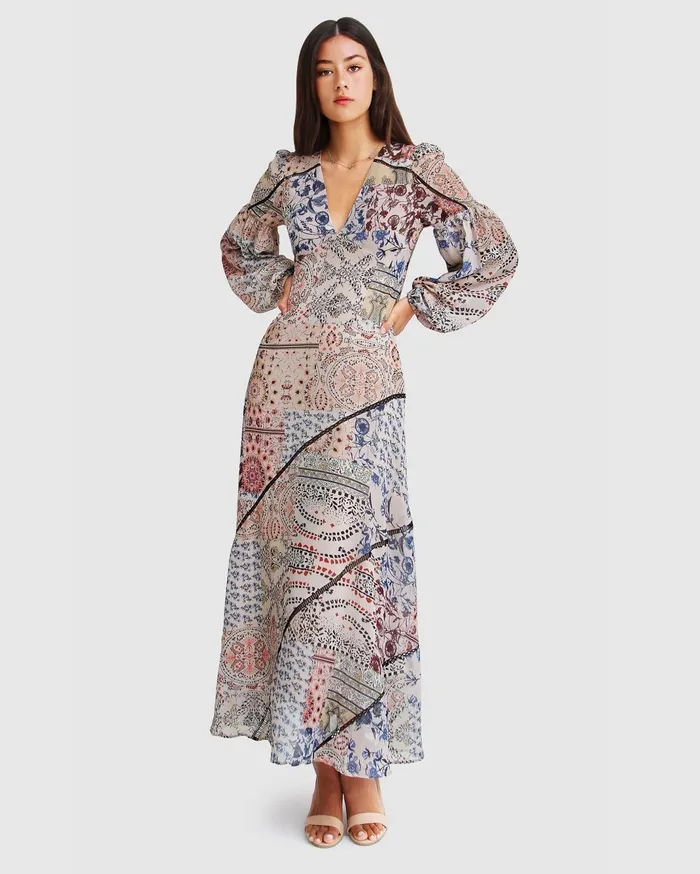 Women Dresses Belle and Bloom In Your Dreams Maxi Dress 8211 Beige