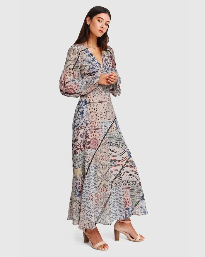 Women Dresses Belle and Bloom In Your Dreams Maxi Dress 8211 Beige